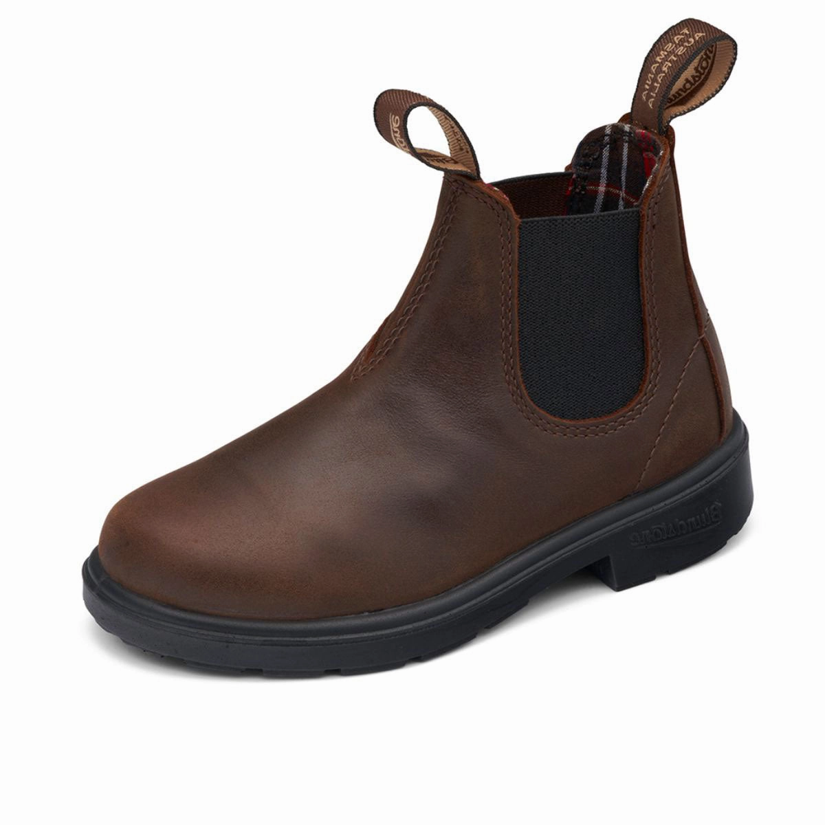 2976 Quad Platform Chelsea Boots 1468 Kids Antique Brown (Size 7UK-3UK; whole sizes)