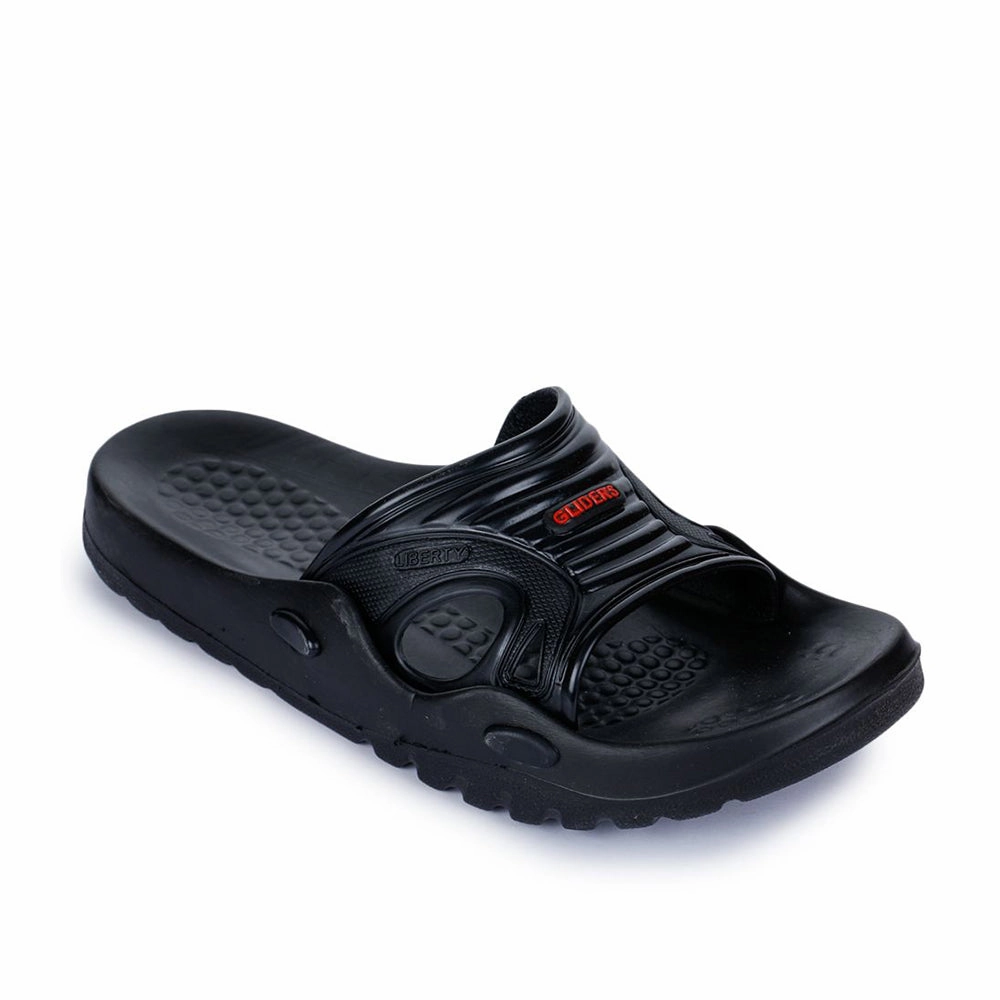 Slippers Extra Wide Swollen Feet A-HA By Liberty Black Slides For Men GLD.BEACHN