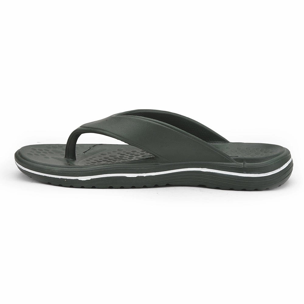 A-HA Casual Olive Green Flip Flop For Men BEACHTIME By Liberty Most Stylish Flip Flops