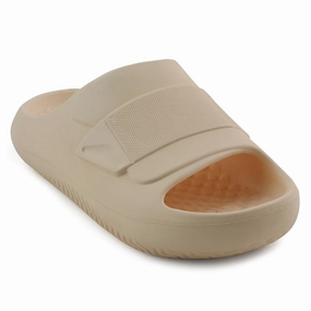 A-HA Khaki Casual Slides For Men DREAMWALKM By Liberty Commanders Slippers