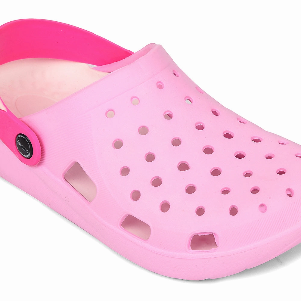 A-HA Light Pink Casual Sling Back Clogs For Women XT-801-1 By Liberty Paisley Clogs