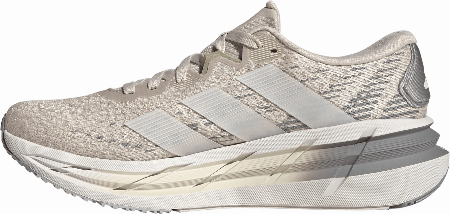 adidas Adistar 4 Mens Running Shoes - Grey Fierce Strap Training Shoes