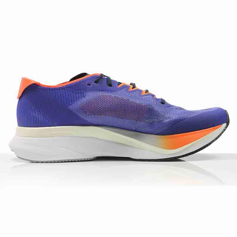 adidas Adizero Boston 12 Men's Running Shoe - Lucid Blue/Ftwr White/Impact Orange Cushioned Running Shoes