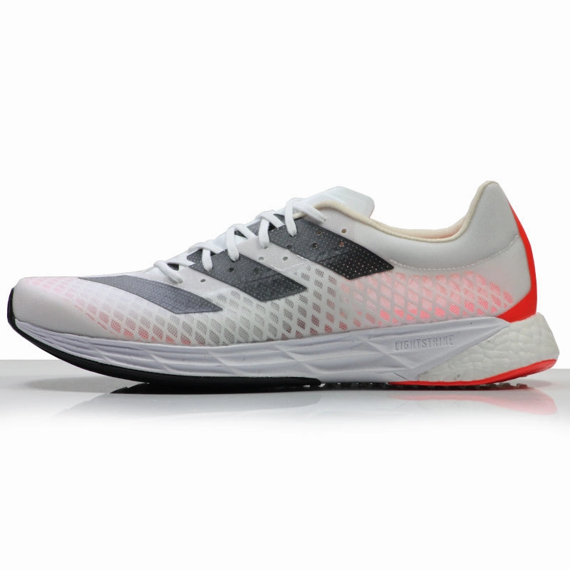 Warranty adidas Adizero Pro Men's Running Shoe - Cloud White/Core Black/Solar Red