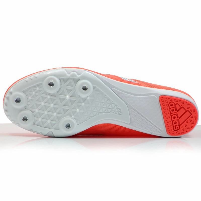 adidas Allroundstar Junior Running Spike - Orange/White Orthopedic Running Shoes