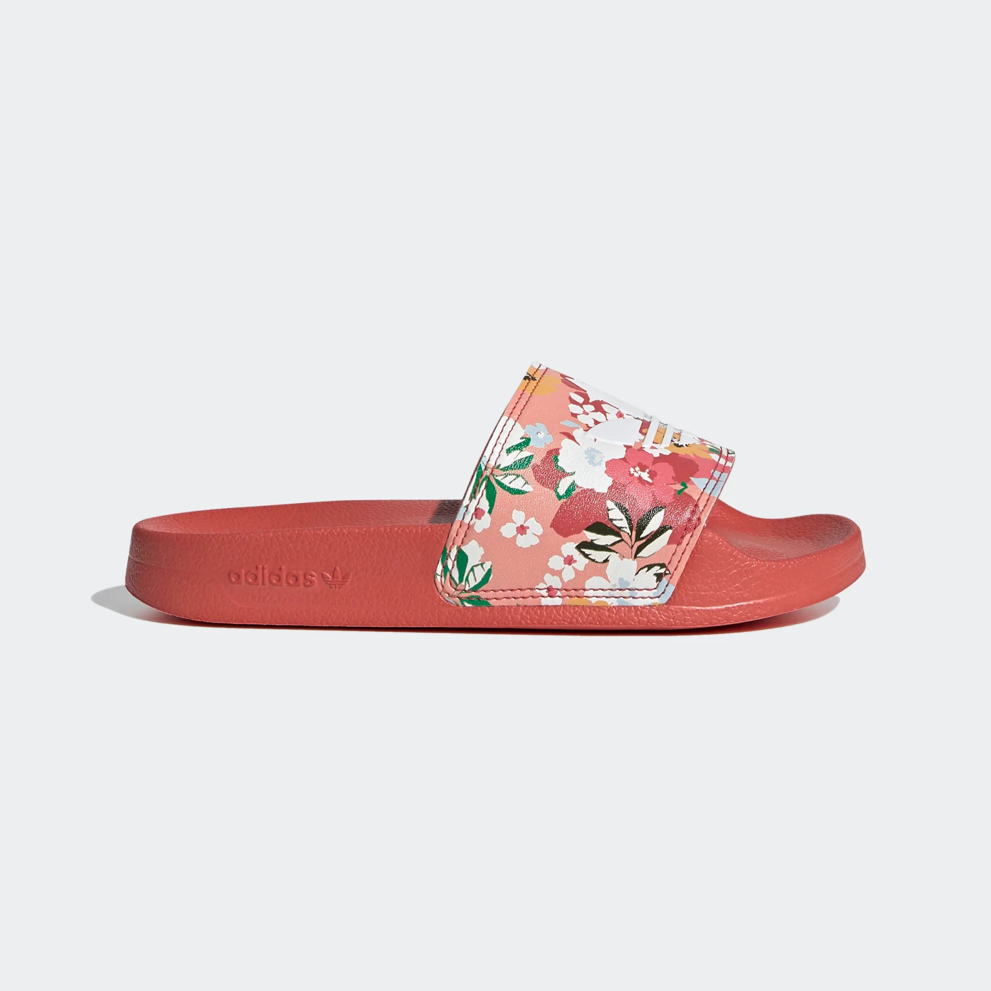 Adidas Kid's Adilette Lite Slides - Hazy Rose / Cloud White Dakota Slippers Sale