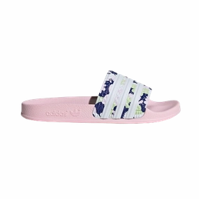 Winnie The Pooh Slippers Adidas Kid's Adilette Lite Slides - Light Pink / Floral