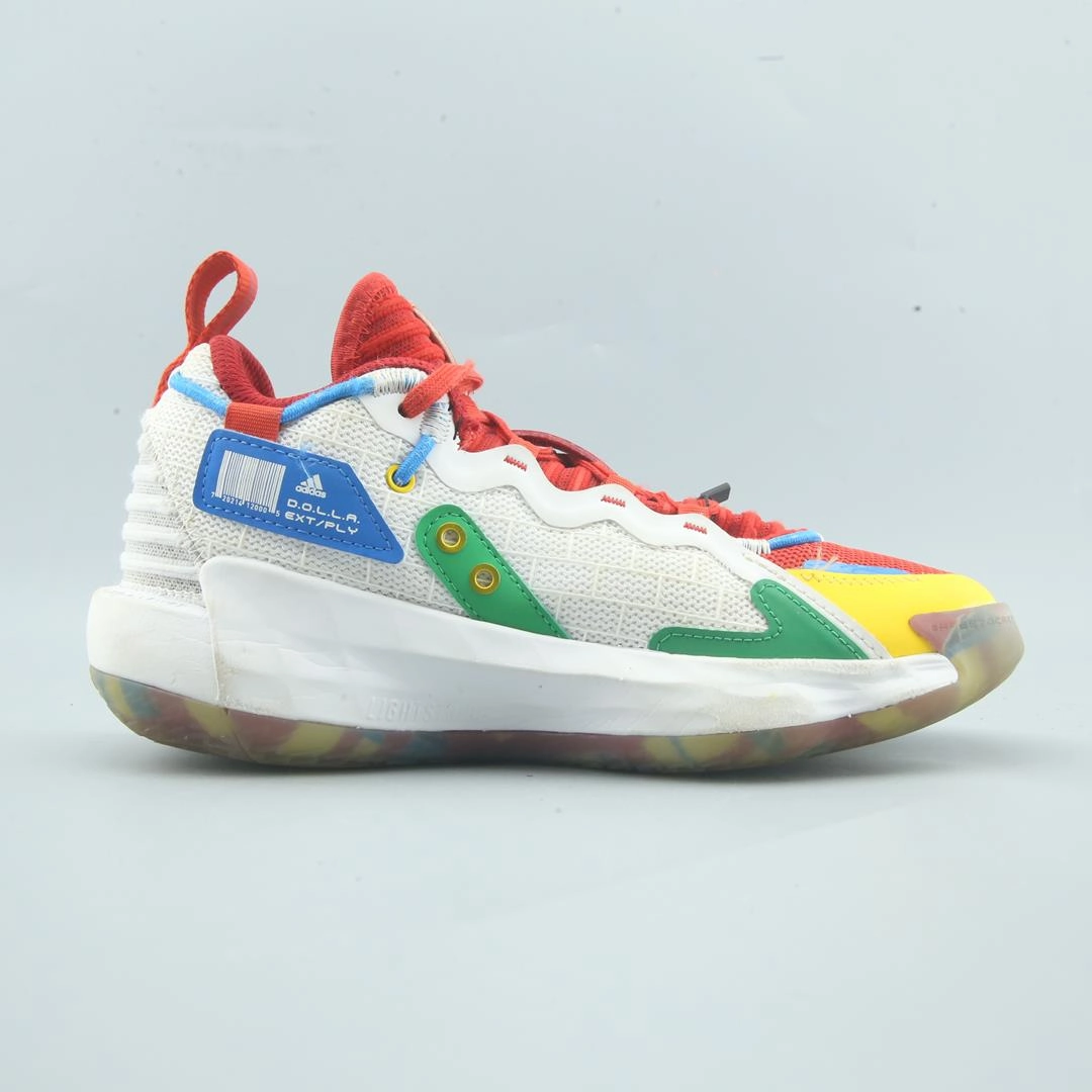 ADIDAS LEGO X DAME 7 EXTPLY BIG 'BYE BYE Youth Basketball Shoes Size 5.5