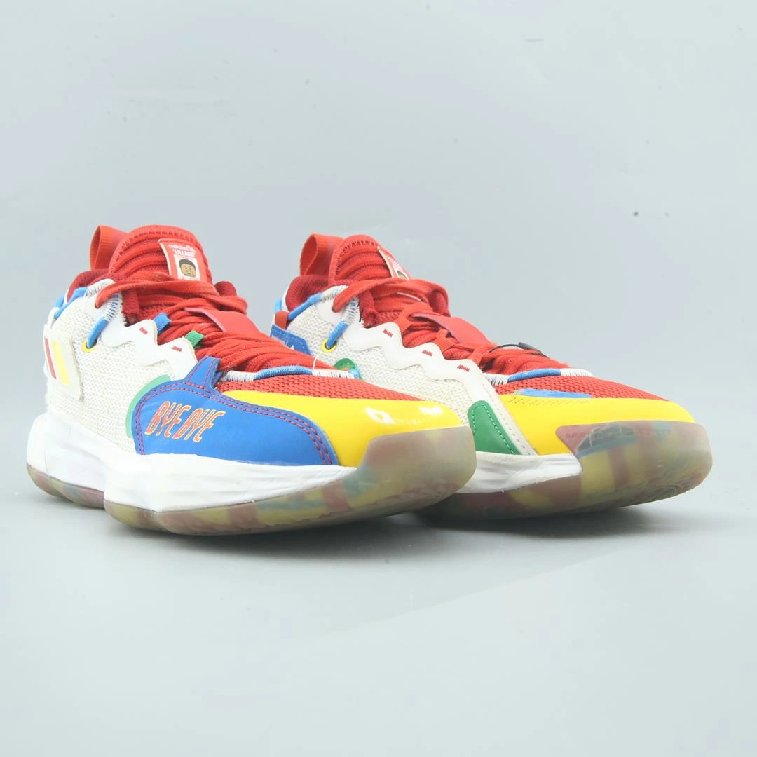 ADIDAS LEGO X DAME 7 EXTPLY BIG 'BYE BYE Men's Wide High Top Basketball Shoes