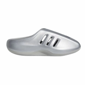 Therapeutic Massage Slippers Adidas Men's Adifom IIInfinity Mules - Silver Metallic