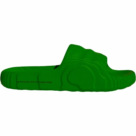 Adidas Men's Adilette 22 Slides - Green / Black Hello Kitty Fluffy Slippers