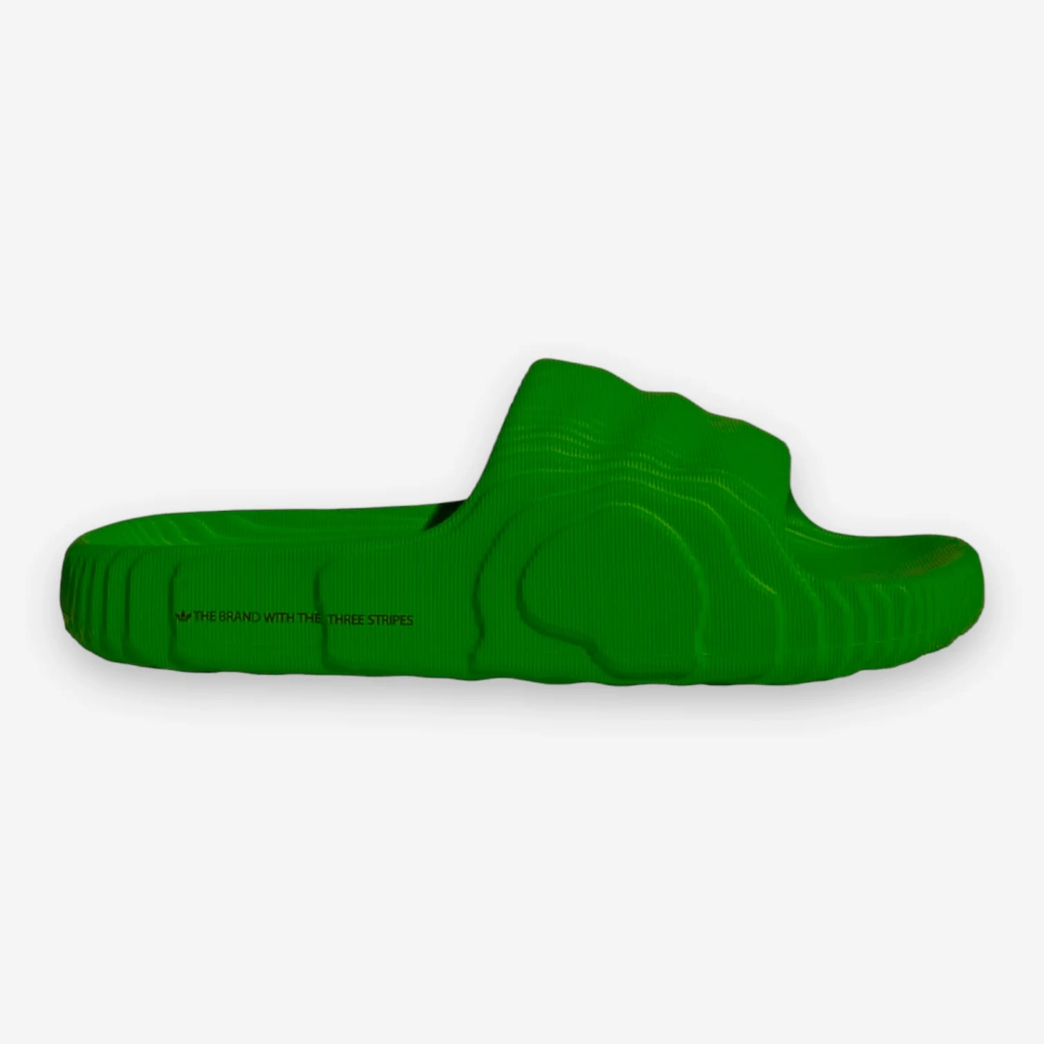 Island Slippers Adidas Men's Adilette 22 Slides - Green / Black
