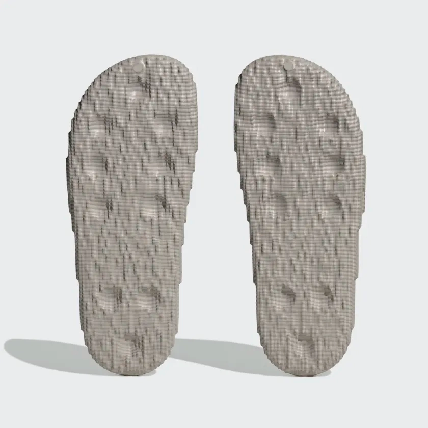 Square Toe Slippers Adidas Men's Adilette 22 Slides - Light Brown / Core Black