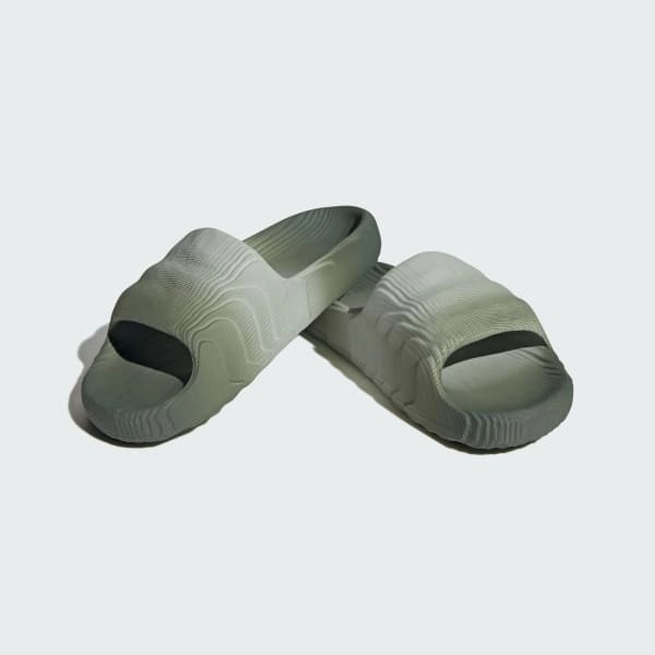 Toddler Robe And Slippers Set Adidas Men's Adilette 22 Slides - Wonder Silver / Silver Green / Core Black