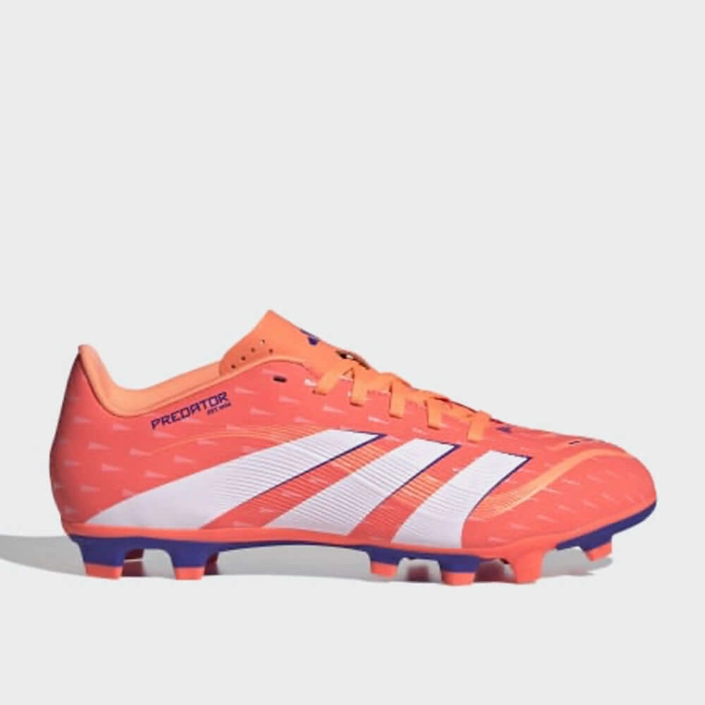 Adidas Mens Predator Club Football Boots Orange Cheap Ronaldo Soccer Cleats