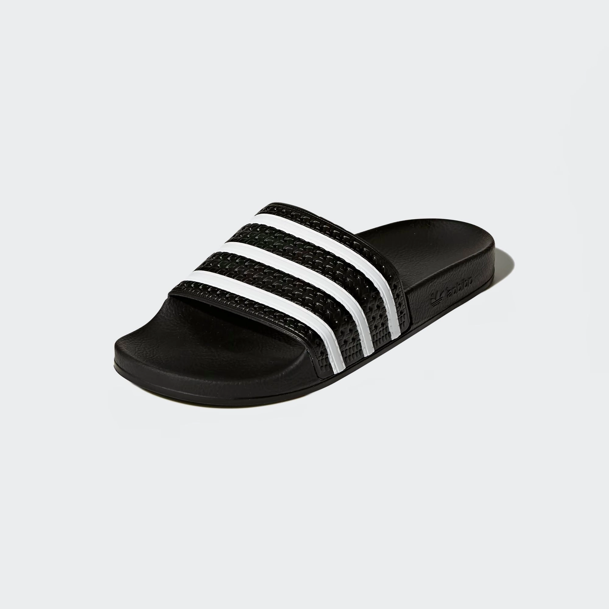 Adidas "Adilette Slide" M - Core Black / White Ortho House Slippers