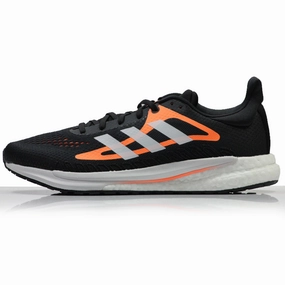 adidas Solar Glide 3 Men's Running Shoe - Core Black/Screaming Orange Running Shoes Xc