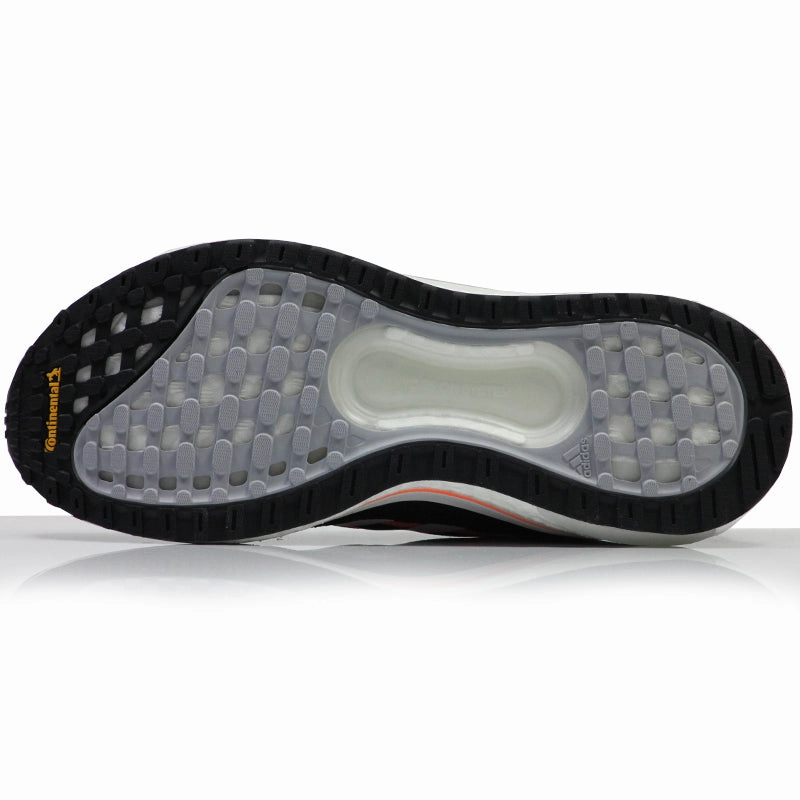 adidas Solar Glide 3 Men's Running Shoe - Core Black/Screaming Orange Best Running Shoe For Heavy Set