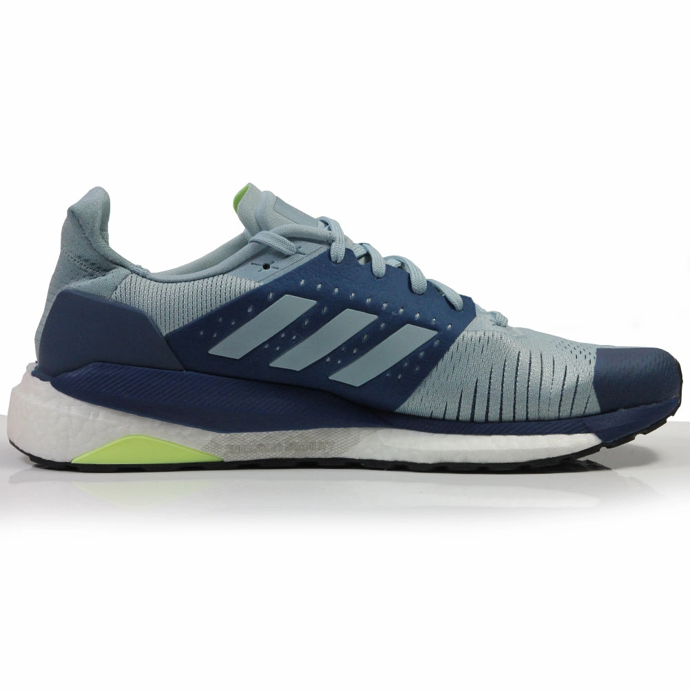adidas Solar Glide ST Men's Running Shoe - Ash Grey/Legend Marine Barefoot Running Shoe