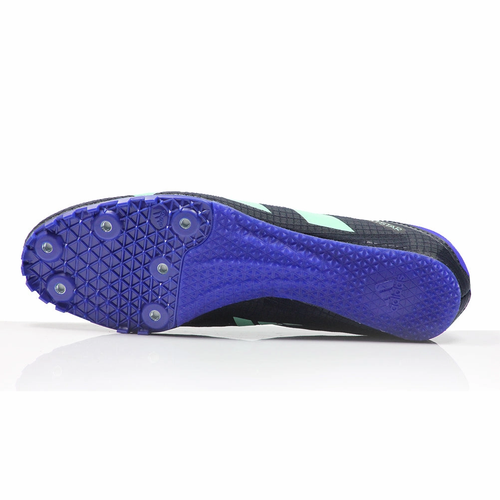 adidas Sprintstar Men's Track Spike - Legend Ink/Pulse Mint/Lucid Blue Running Shoe For Flat Feet