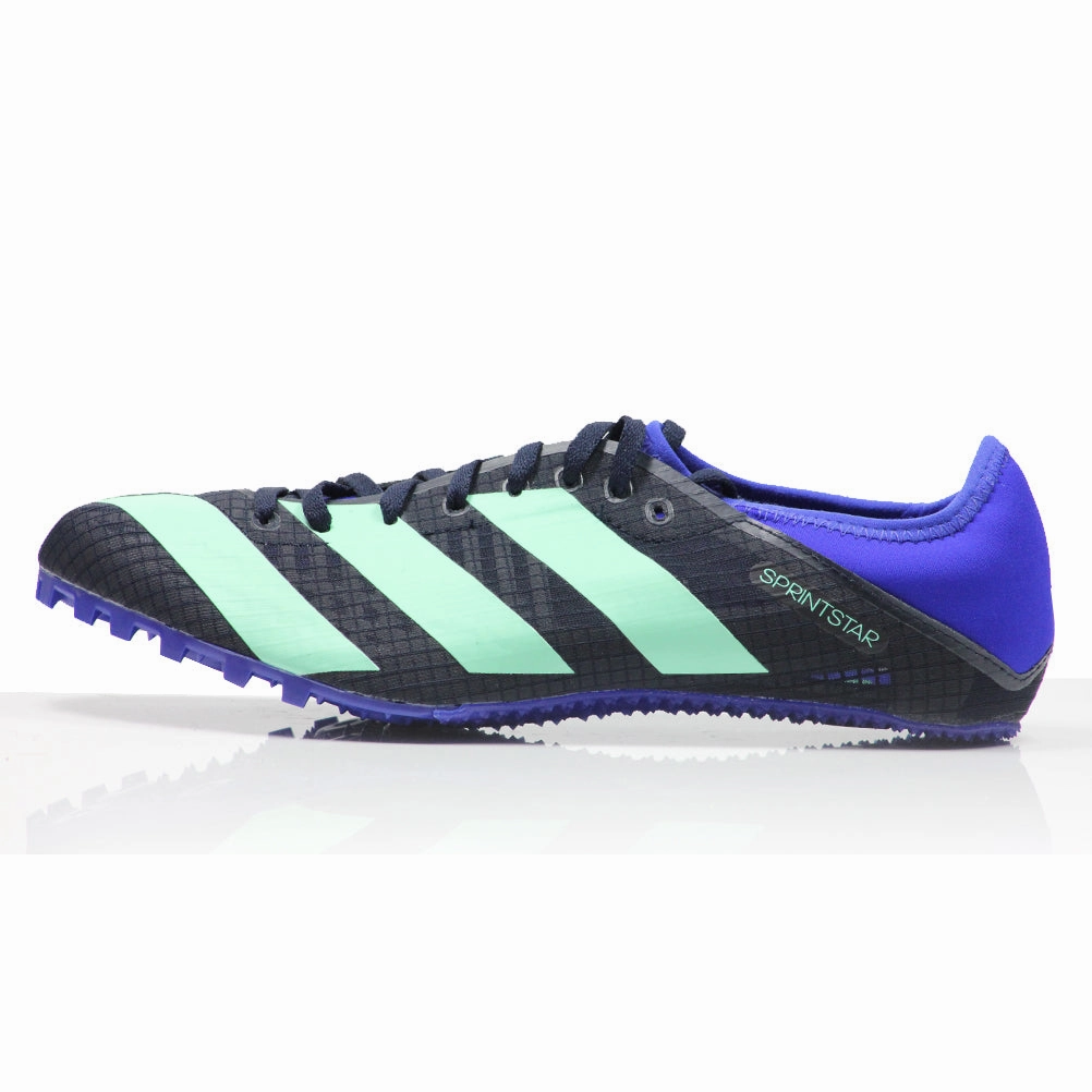 adidas Sprintstar Men's Track Spike - Legend Ink/Pulse Mint/Lucid Blue Best Barefoot Shoes For Running