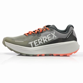 Shoes Sale Running adidas Terrex Agravic 3 Men's Trail Shoe - Olive Strata/Grey One/Semi Impact Orange