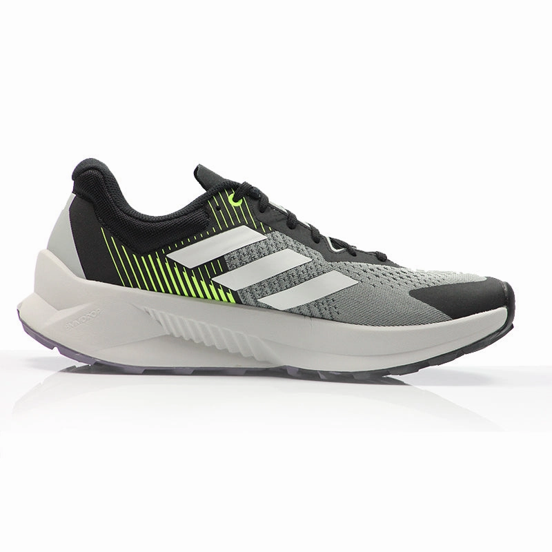 adidas Terrex Soulstride Flow Men's Trail Shoe - Wonder Silver/Crystal White Best Running Shoes Ratings