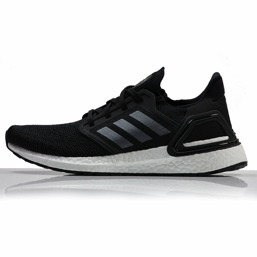 Adidas UltraBoost 20 Men's Running Shoe - Core Black/Night Met Trail Running Shoes Vs Road Running Shoes