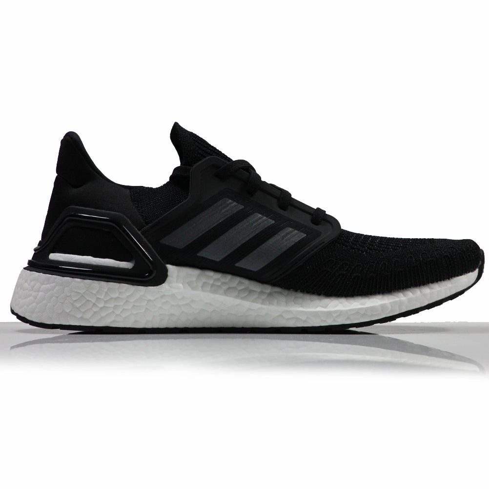 Running Shoes For Achilles Tendinopathy Adidas UltraBoost 20 Men's Running Shoe - Core Black/Night Met