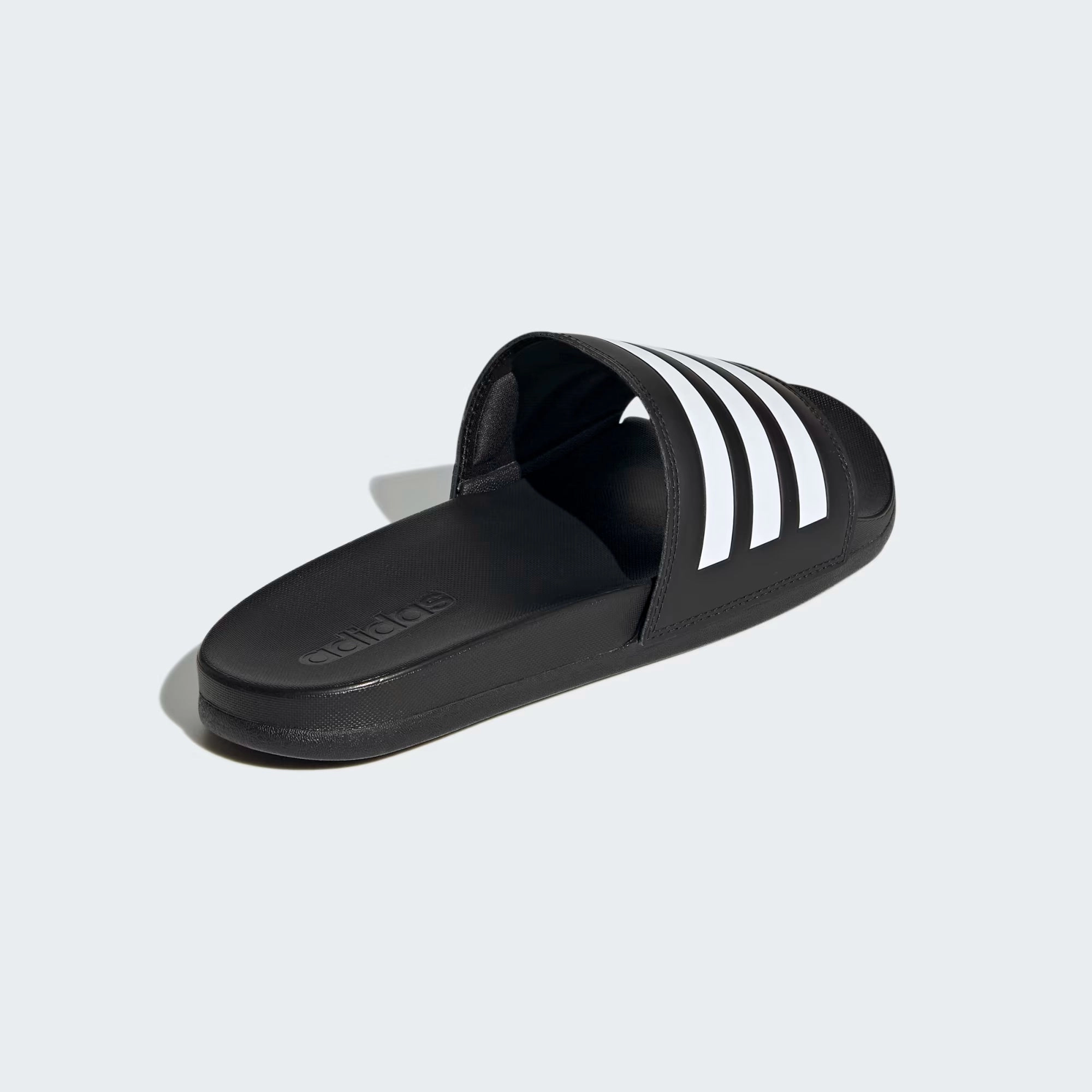 Adidas Unisex Adilette Comfort Black/White Slides Slippers Hospital