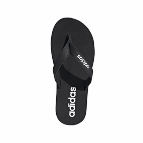 Trey Turner Slides Adidas Unisex Eezay Black Flip-Flop Thongs