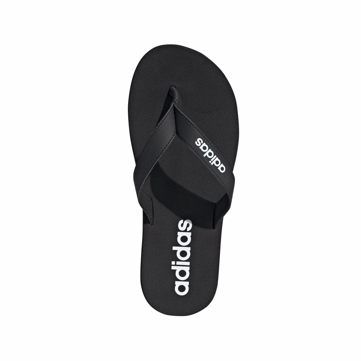 Custom Logo Slippers Adidas Unisex Eezay Black Flip-Flop Thongs