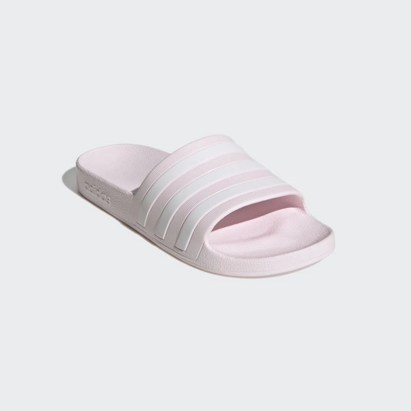 Mama Slippers Adidas Women's Adilete Aqua Pink Slides