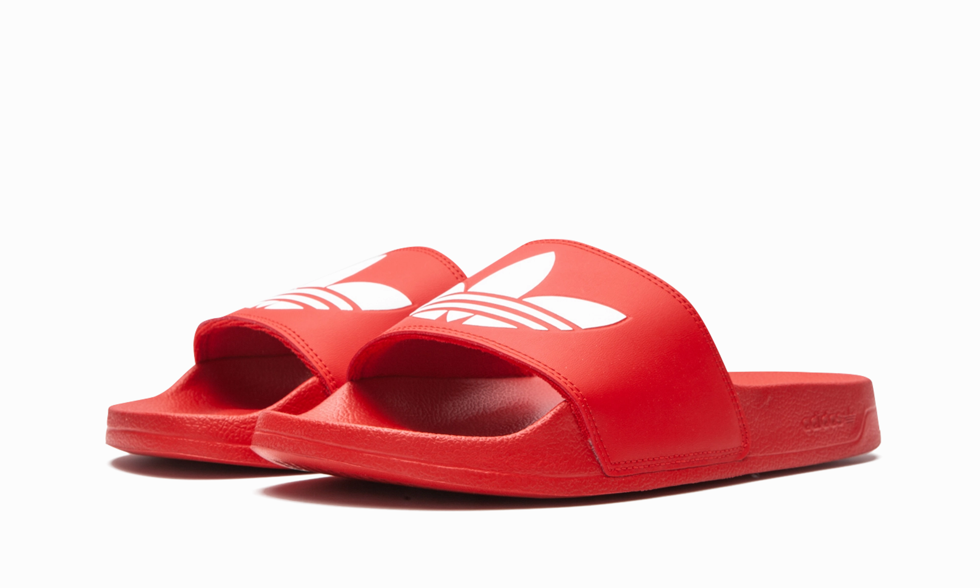 ADILETTE LITE SLIDES "RED WHITE" Istonic Slippers