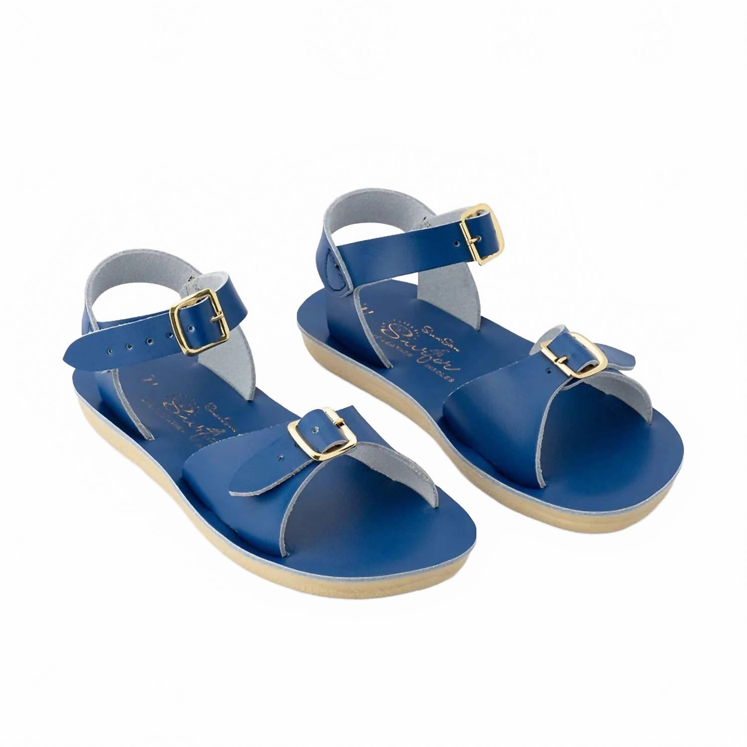 Kids Two-Strap Sandal In Cobalt Hotel Sandals Royal Caribbean