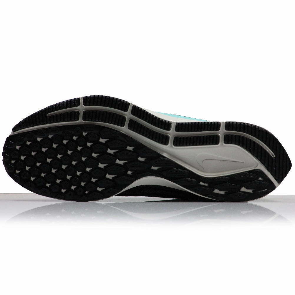 Trail Running Shoe That Drain Well Nike Air Zoom Pegasus 36 Men's Running Shoe - Black/Aurora green/Pumice Phantom