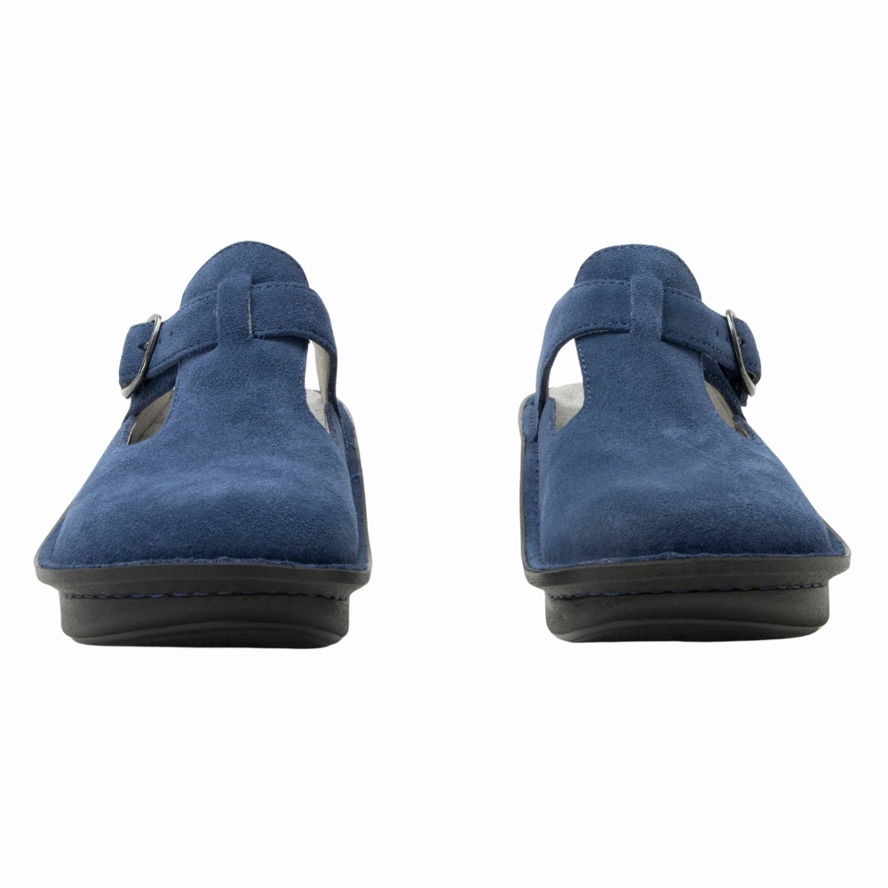 Alegria Classic Oceanic Suede Clog (Women's) Clogs Care