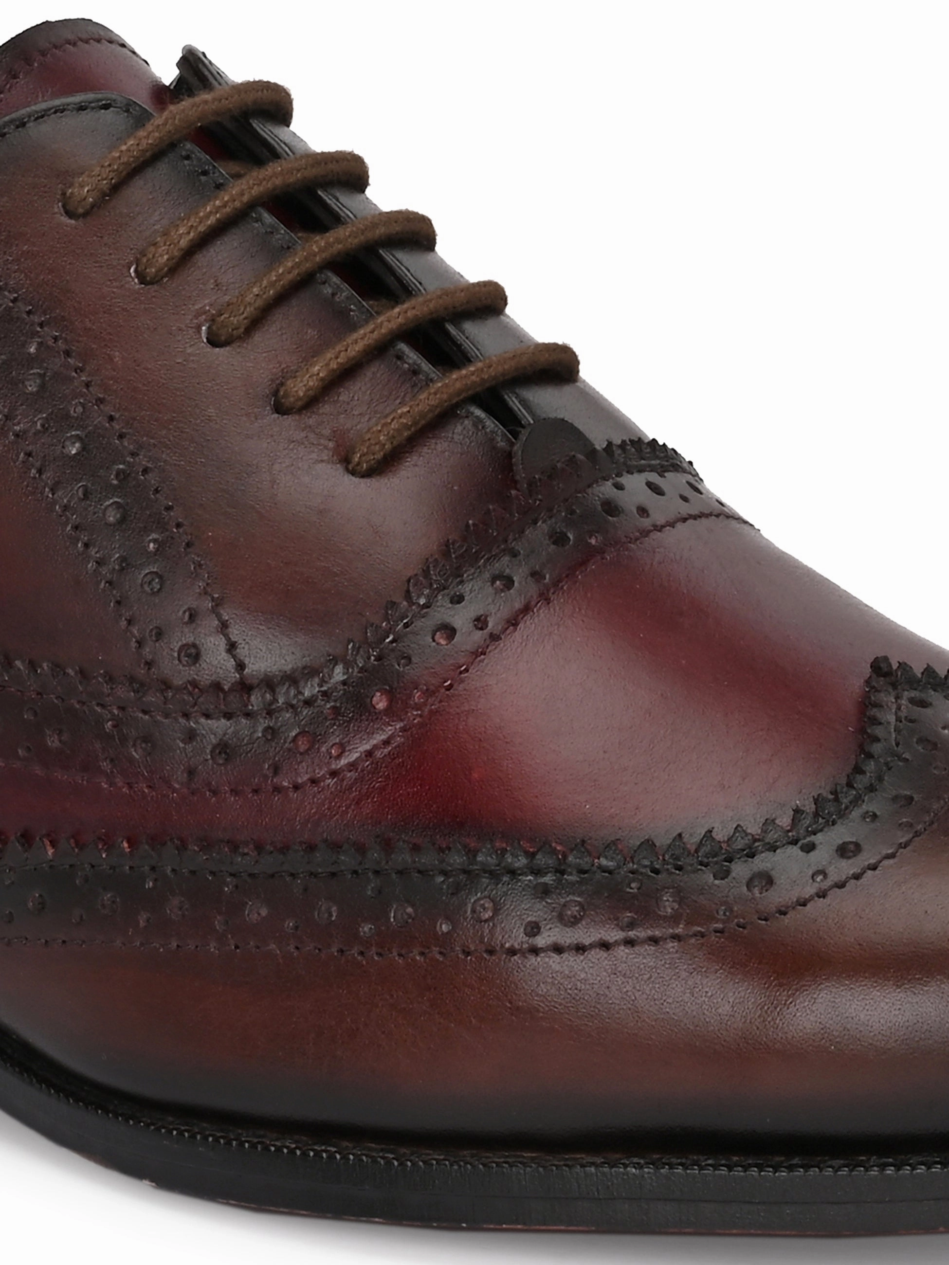 Alden Suede Brogues Alessio Leather Brogues