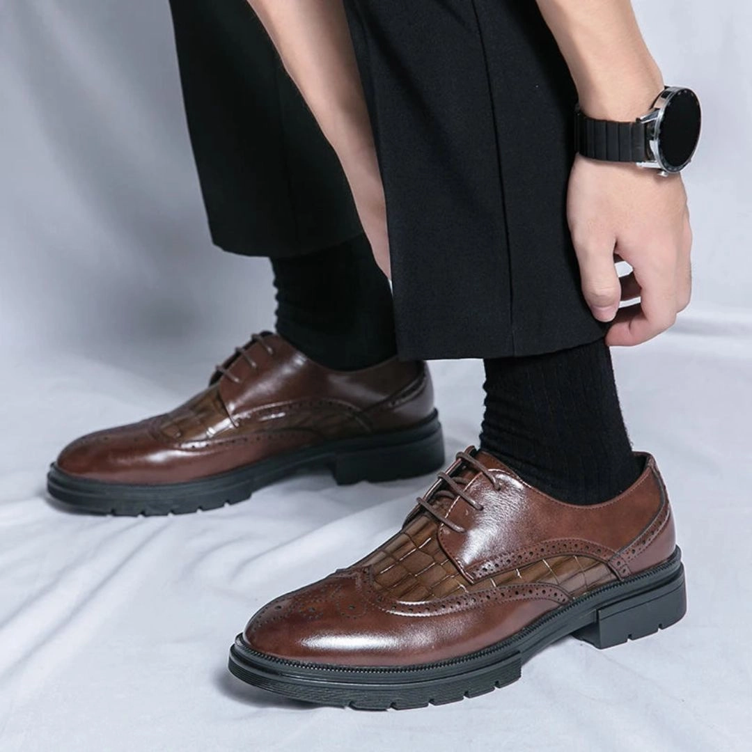 Scottish Ghillie Brogues Alistair Wingtip Brogues Shoes