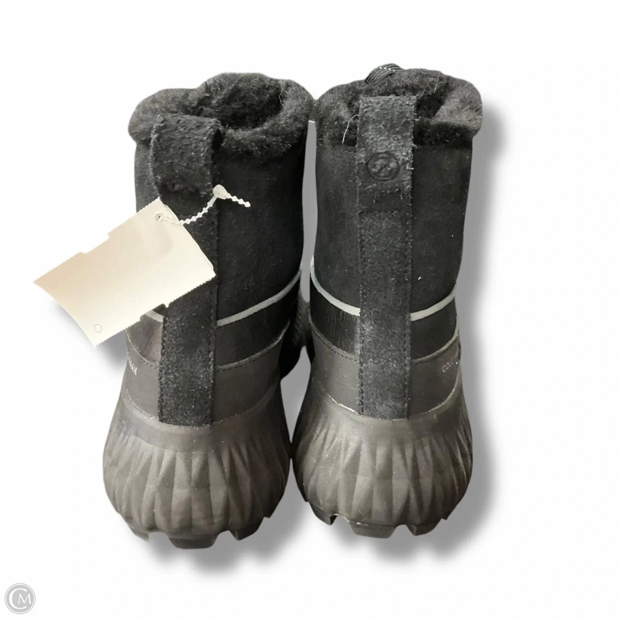 Hiking Style Fashion Boots Boots Hiking By Cole-haan In Black, Size: 7.5