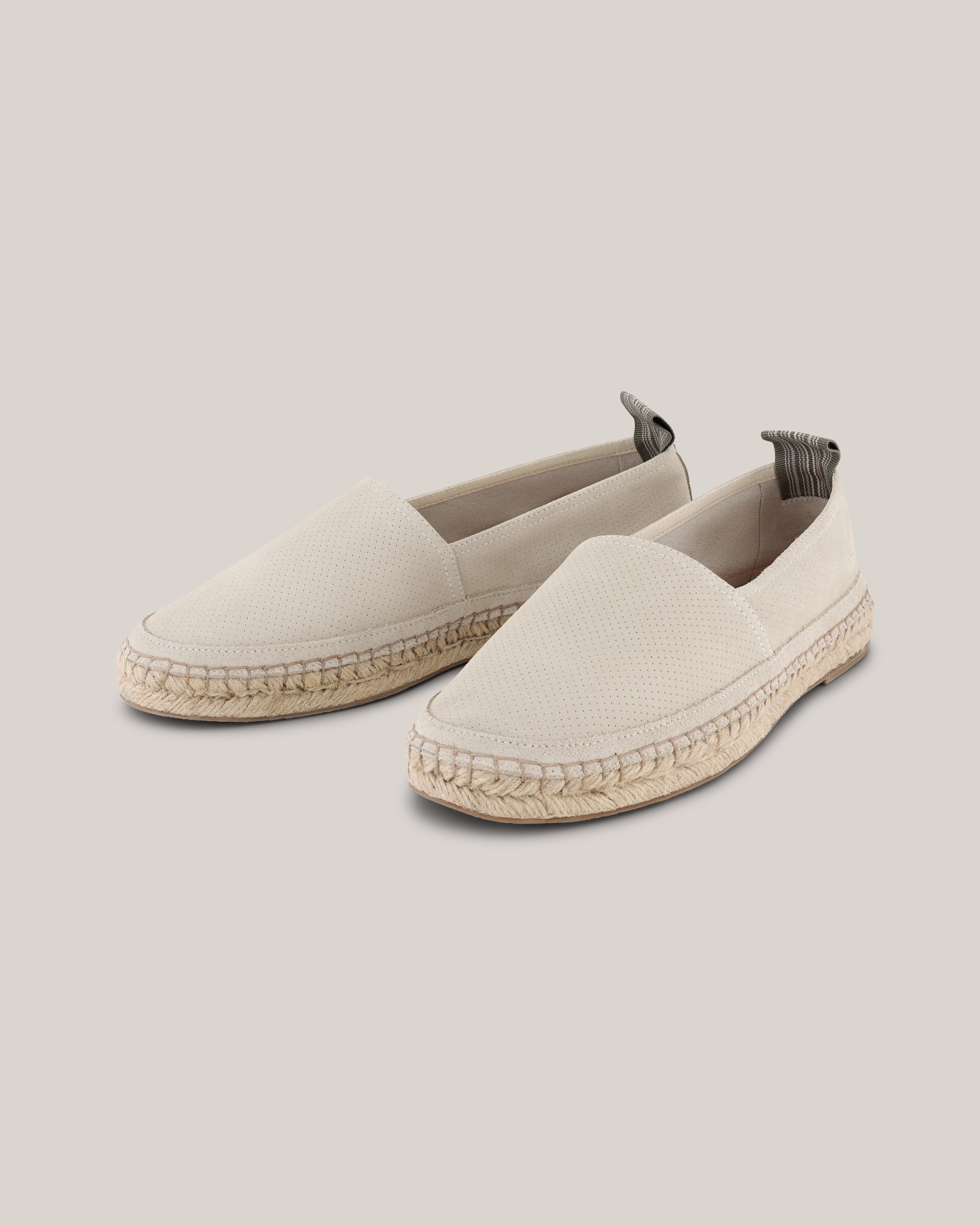 Dunwish Canvas Espadrille Cream Going Out Flip Flops