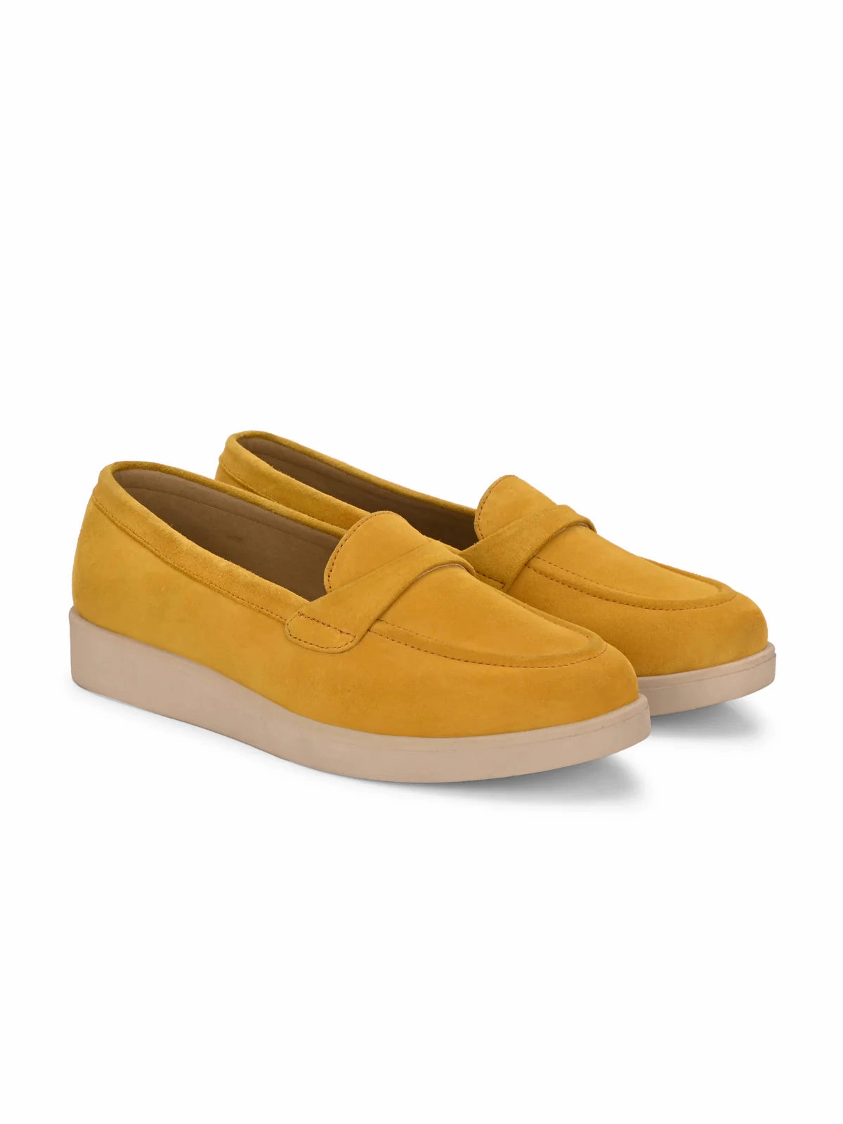 Loafers With Carlita Suede Leather Loafers