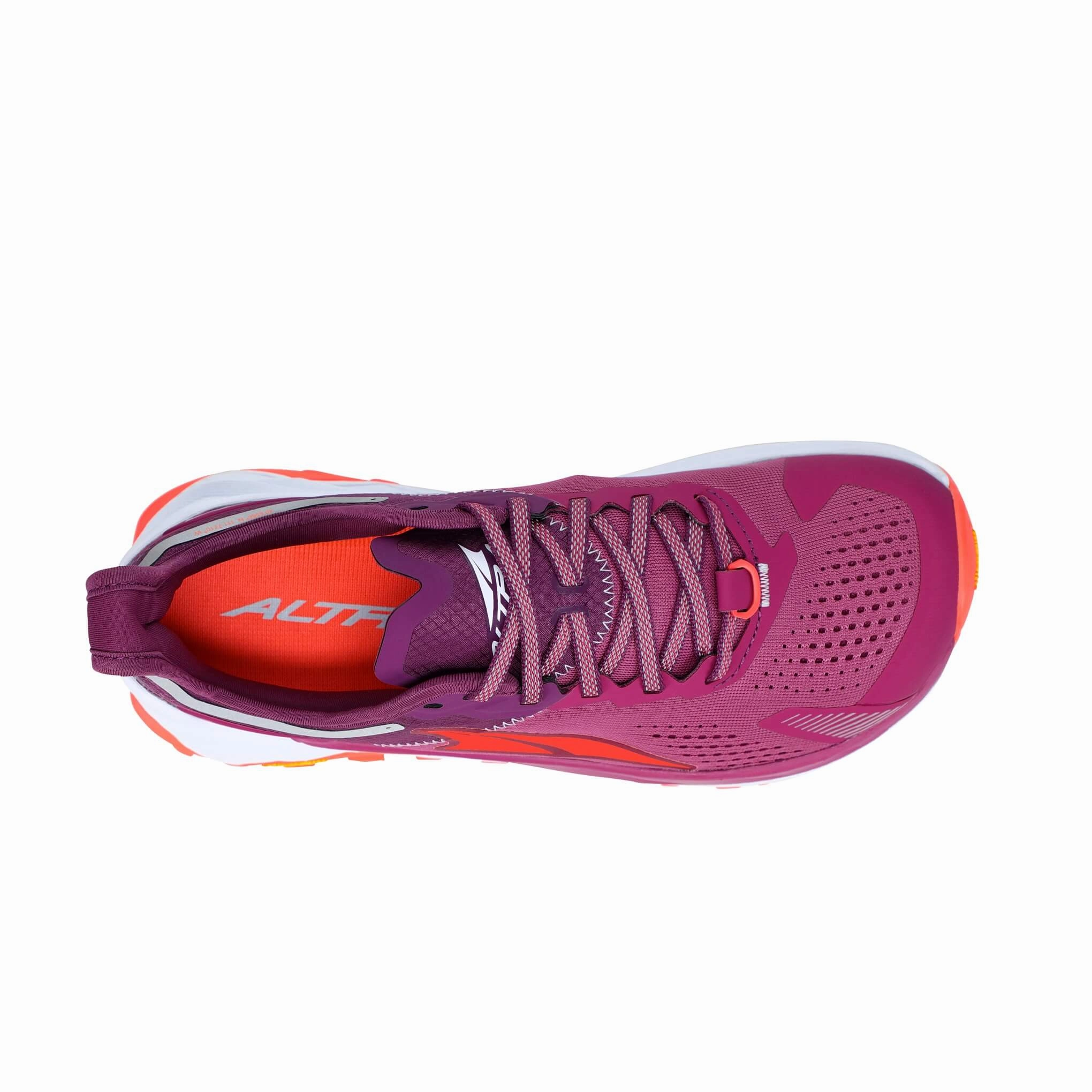 Trail Running Shoes Drop Altra | Women's Olympus 5 Running Shoes - Purple/Orange
