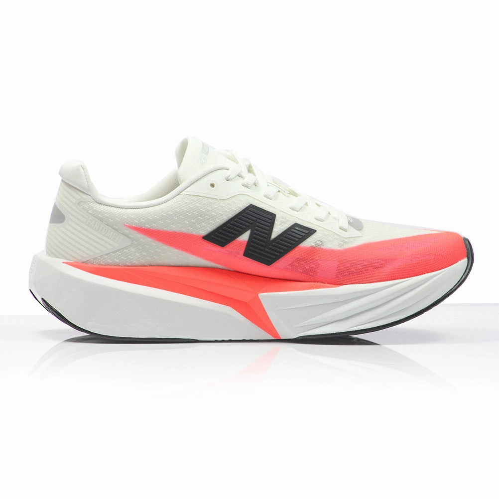 Running Shoes Hurt Feet New Balance FuelCell Rebel v5 Men's Running Shoe - Urgent Red/NB White/Sea Salt