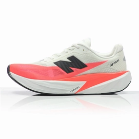 New Balance FuelCell Rebel v5 Men's Running Shoe - Urgent Red/NB White/Sea Salt Good Running Shoes For Low Arches