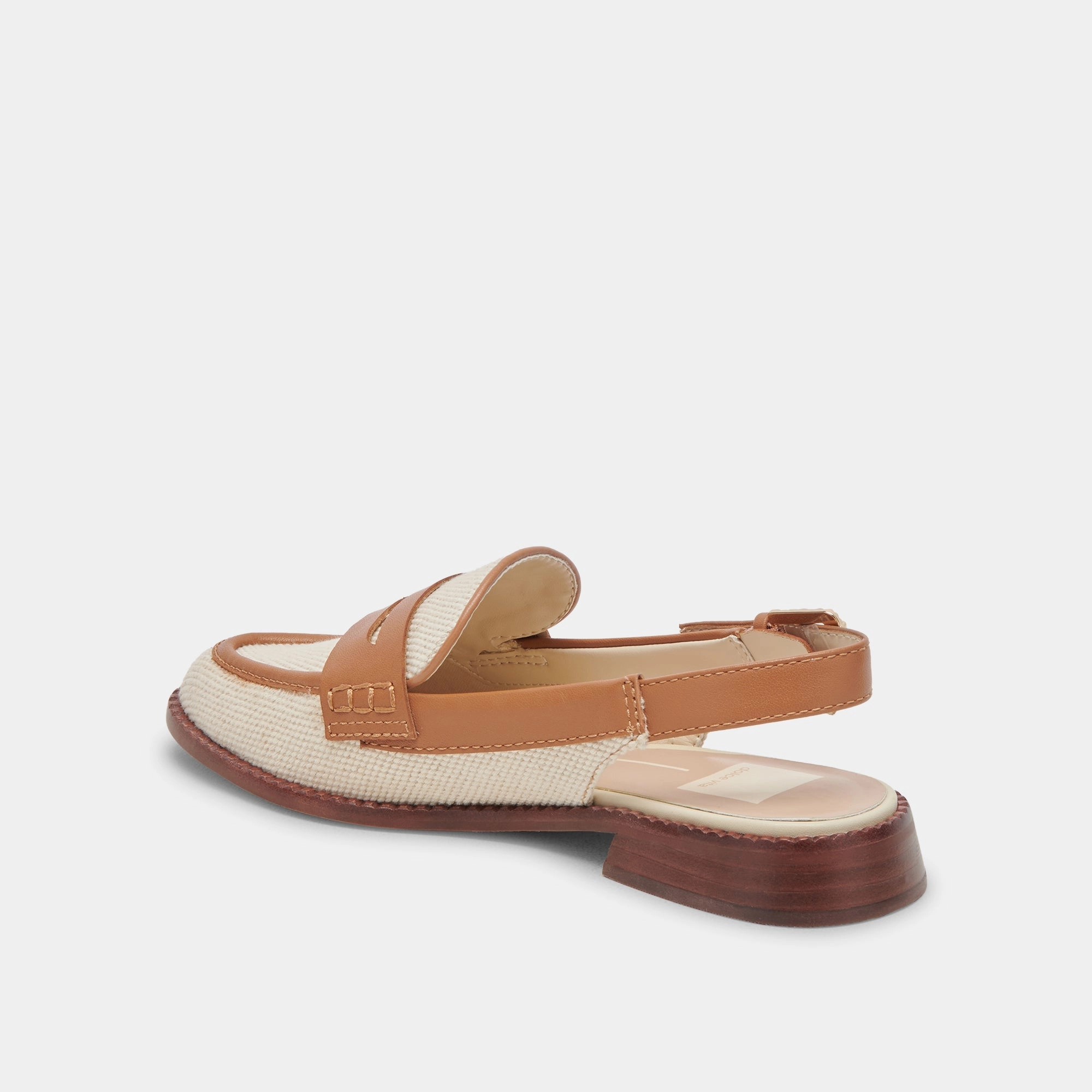 HARDI LOAFERS TAN MULTI CANVAS - re:vita Loafers With Slacks