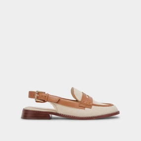 HARDI LOAFERS TAN MULTI CANVAS - re:vita Top Rated Loafers
