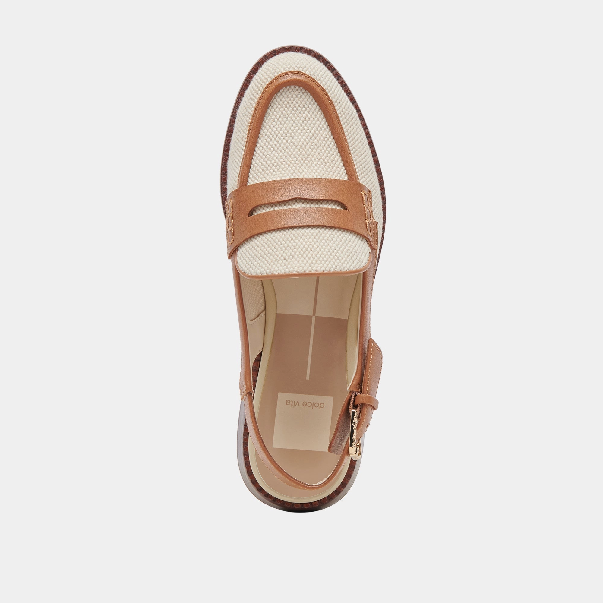 HARDI LOAFERS TAN MULTI CANVAS - re:vita Suede Penny Loafers