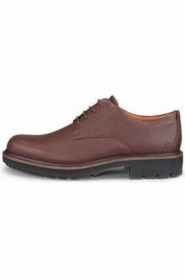 ECCO Metropole Oslo Potting Soil 550224 01667 90s Lace Up Shoes