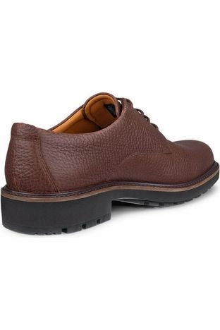 Lace Up Open Toe Shoes ECCO Metropole Oslo Potting Soil 550224 01667